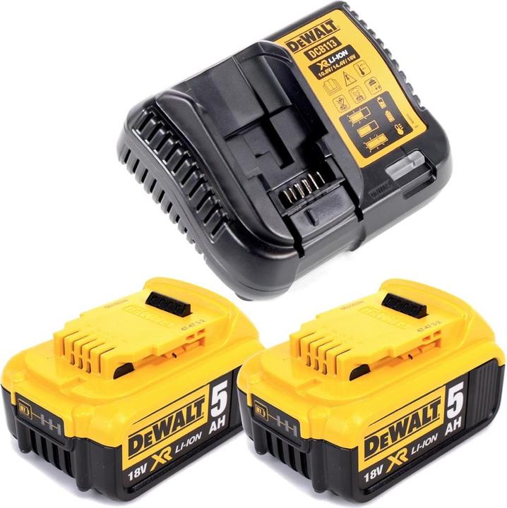 Image du produit DeWalt DCM 563 P2 Taille-haie sans fil 18V 55,8cm + 2x 5,0Ah batterie + chargeur (Taille-haies sans fil)