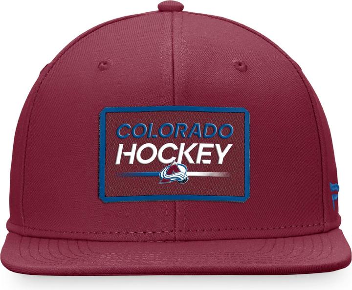 Actual product image IH Authentic Pro Prime Flat Brim Snapback Colorado Avalanche