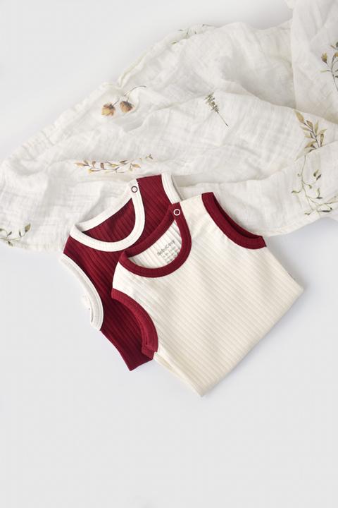 Produktbild BabyCosy Body. ärmellos. 2 Pack (62)