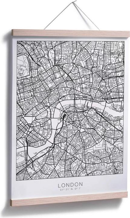 Produktbild Trenddeko Stadtplan London (30 x 40 cm)