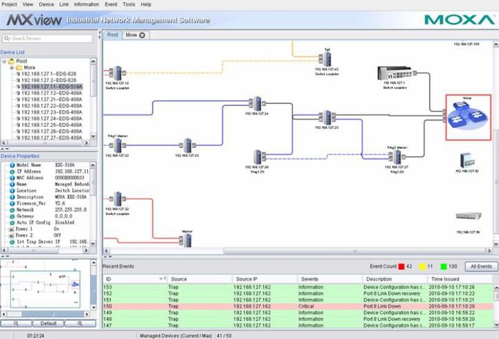 Produktbild Moxa Industrial Network Management Software