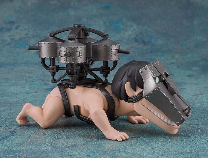 Actual product image Good Smile Company Attack on Titan figurine Nendoroid Cart Titan 7 cm