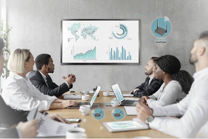 Produktbild Digitus Wireless Collaboration System (50 m, HDMI 2.0)
