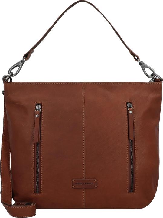 Jack kinsky Schultertasche Leder 33 cm