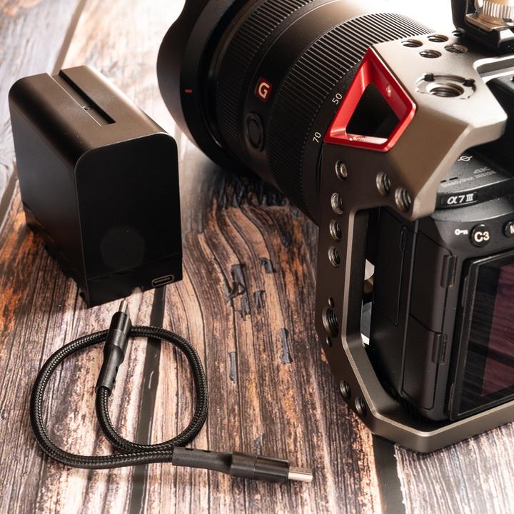 Actual product image Caruba USB C to USB C 60W Cable 30cm Black (0.30 m)
