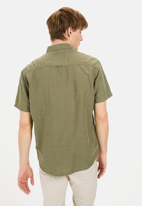 Immagine prodotto Camel Active Kurzarmhemd aus einem Baumwoll-Leinenmix (XXL)