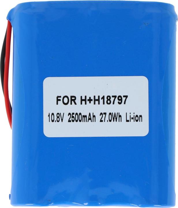 Produktbild AccuCell Akku Heim & Haus 18797, mit AMP Anschluss (1 Stk., 2500 mAh, Ladegerät inkl. Akku)