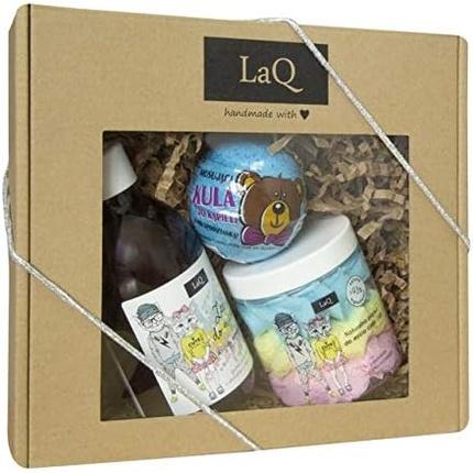 LaQ Zestaw*Guma Balonowa żel+pianka 3 kol+kula (300 ml)
