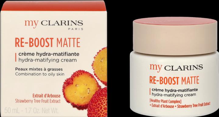 Actual product image MyClarins - RE-BOOST MATTE - Mattifying, nourishing face cream (50 ml, Day cream)