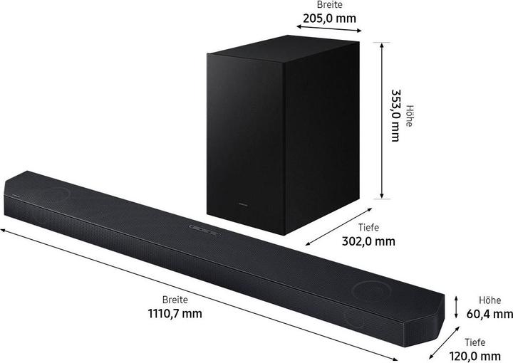 Produktbild Samsung HW-Q710GC/ZG (320 W, 3.1.2 Kanal)