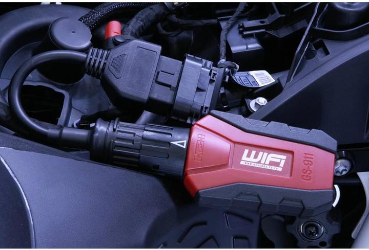 Produktbild Hex GS911 Adapterkabel 10pol Rundstecker auf OBD2
