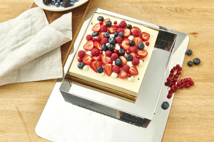 Image du produit de Buyer Cadre à pâtisserie Noel. une fois 30-57cm carré. (30 cm)