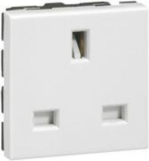 Actual product image Legrand Socket M45: 2M English 2P+Z 13 077505 TYPE