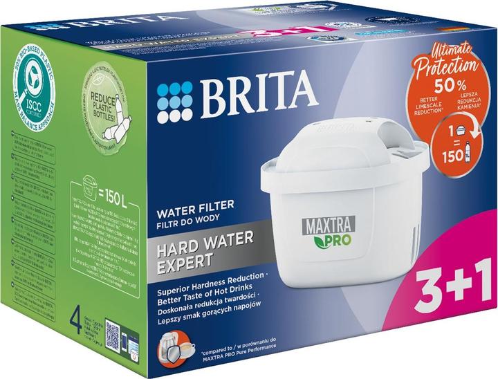 Produktbild Brita Maxtra Pro Hard Water Expert Filter 3+1 Stück (4 x)