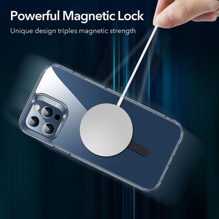 Immagine prodotto ESR Halolock Magsafe Anello Magnetico Universale Confezione Da 2 Pezzi Nero