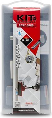 Dierre Rubi 4904 – Bit Steingut Easy Kit 6,8,10 und 12 mm. (Zusätzliche Polsterung)