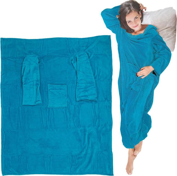 Produktbild Out of the blue Kuscheldecke mit Ärmeln & Tasche