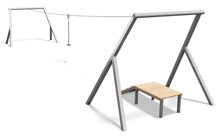 Produktbild Playparc Seilbahn