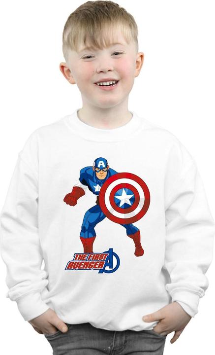 Immagine prodotto Captain America The First Avenger Felpa Ragazzi (140, 146)