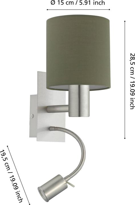 Immagine prodotto EGLO Pasteri (320 lm, E27)