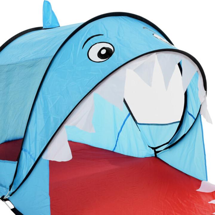 Produktbild Mojawo Kinder Pop-Up Strandmuschel Strandzelt Sichtschutz Zelt Blau UV 50+ (Wurfzelt, 2 Personen)