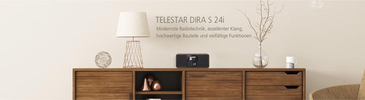 Image du produit Telestar Dira S24i (DAB+ DAB, Webradio, FM, VHF, Bluetooth, WiFi)