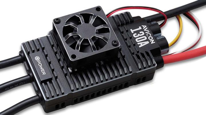 Productafbeelding D-Power AVICON PRO 130A HV S-BEC Brushless Regler