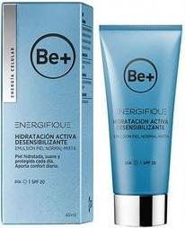 Actual product image be quiet! Be+ Energifique Desensitizing Moisturizer Spf20 40ml (Suntan cream, SPF 20, 40 ml)