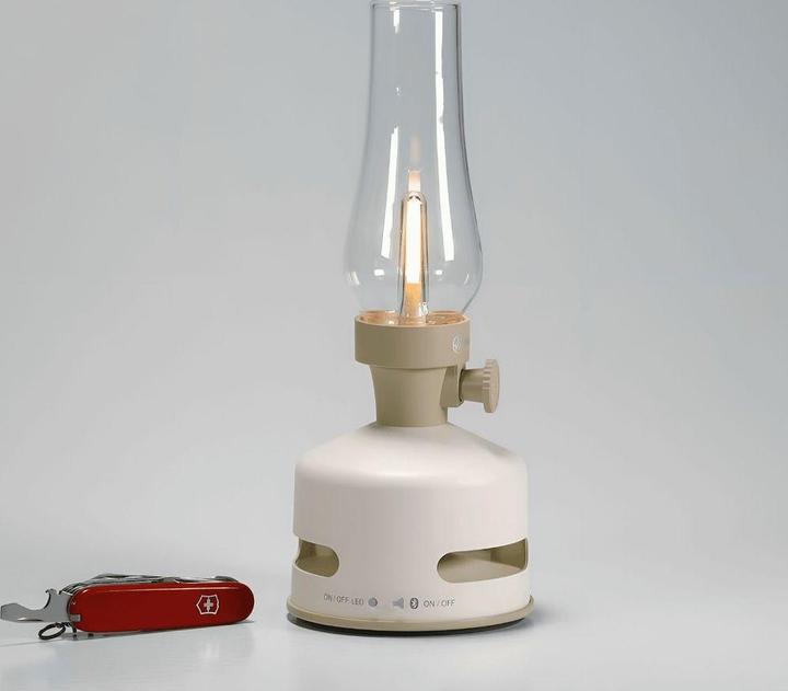 Produktbild MoriMori Design Leuchte mit Lautsprecher (perl-weiss)