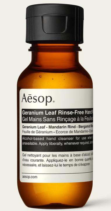 Image du produit Aesop Geranium Leaf Rinse-Free Hand Wash (lavage des mains sans rinçage) (Savon liquide, 50 ml)
