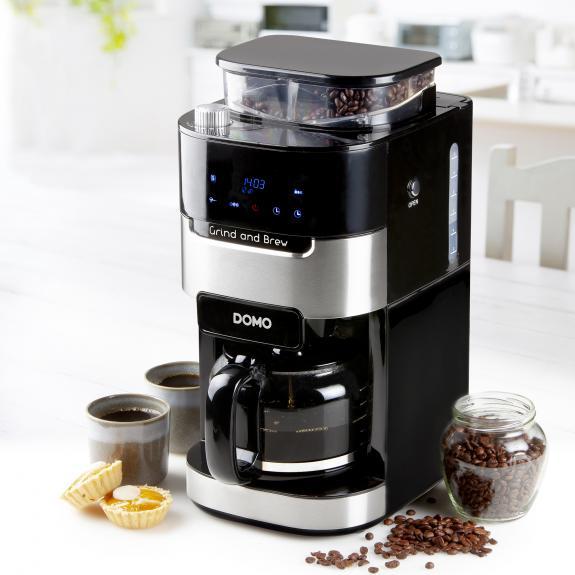 Produktbild Domo Kaffeem. DO721K bk/sr