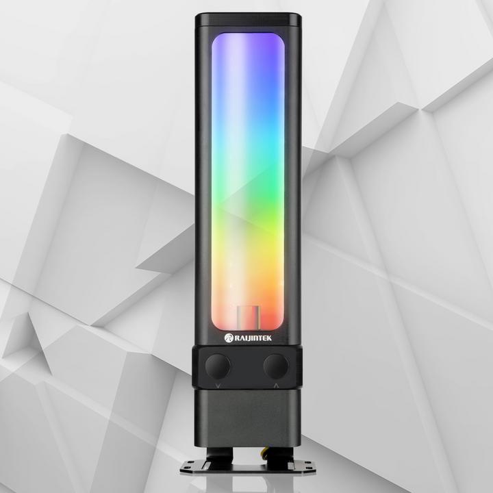 Actual product image Raijintek ANTILA D5 EVO RBW pump with AGB, ARGB