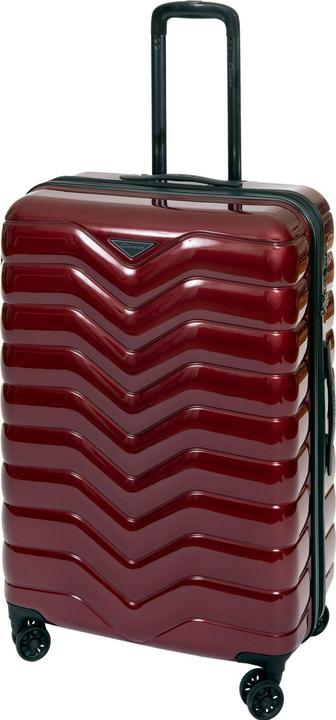 Actual product image Cavalet Smygehuk large suitcase burgundy (113 l)