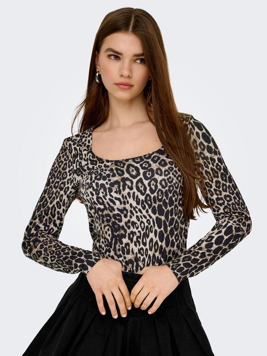 Produktbild Only Onllone Aop L/S Two Way Top Jrs (XL)