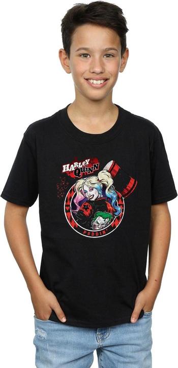 Produktbild Harley Quinn Joker Patch TShirt Jungen (152, 158)