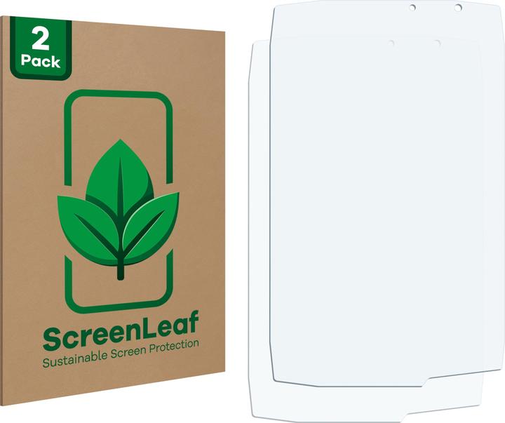 Produktbild ScreenLeaf Schutzfolie nachhaltiger Displayschutz Displayschutzfolie Folie Klar Transparent (2 Stück, Core T5)