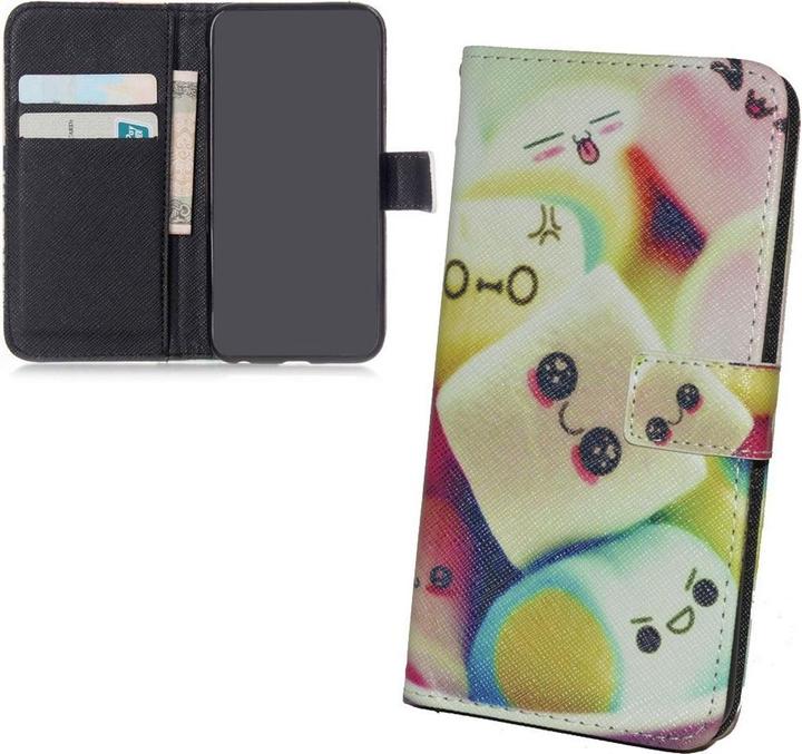 Produktbild König Design Schutz Handy Hülle für Samsung Galaxy J1 (2015) Case Cover Tasche Wallet Etui (Samsung Galaxy J1)