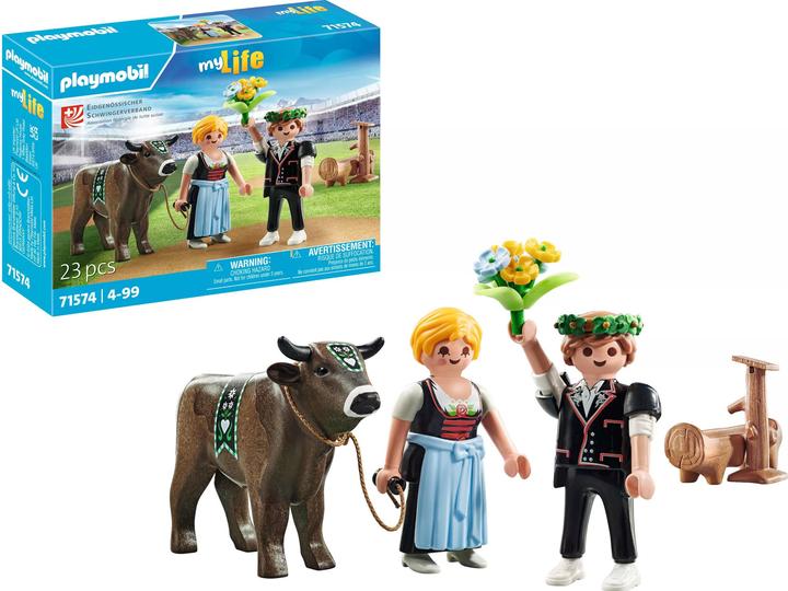 Actual product image Playmobil Award ceremony for wrestling king (71574, Playmobil My Life)