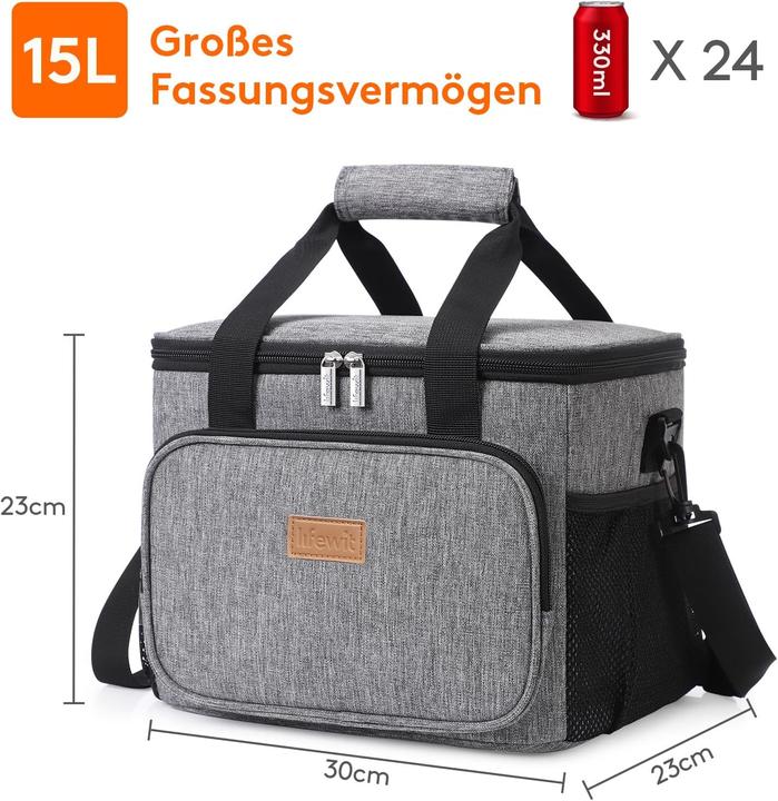 Immagine prodotto Lifewit Borsa frigo (15 l)
