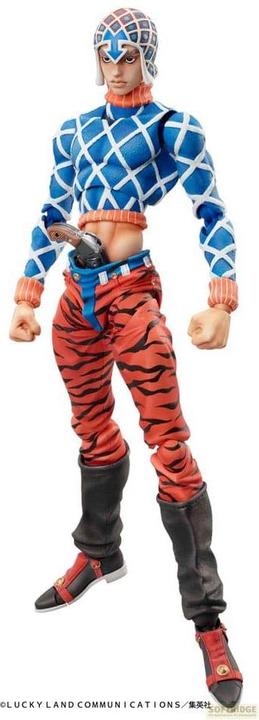 Medicos Entertainment JoJo's Bizarre Adventure Part 5 Statue Legend PVC Statue Chozokado Guido Mista & S P (re-run) 15 cm