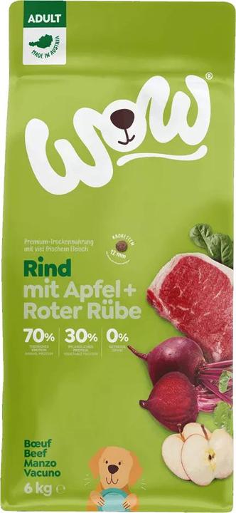 Image du produit WOW Adult boeuf avec épinards (Adulte, 1 pcs, 6000 g)