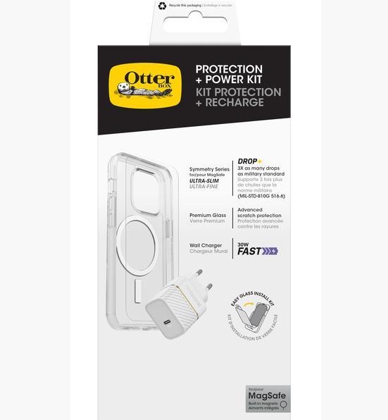 Produktbild OtterBox Protection + Power KIT - Starter Kit (Apple iPhone 15 Pro)
