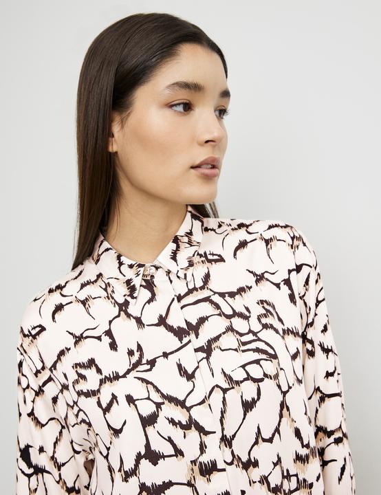 Produktbild Taifun Bluse mit Allover-Print Bluse Langarm (46)