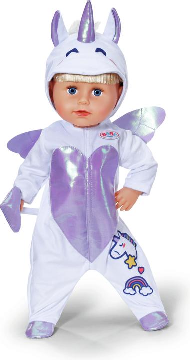 Produktbild Zapf Creation BABY born Einhornanzug 43cm