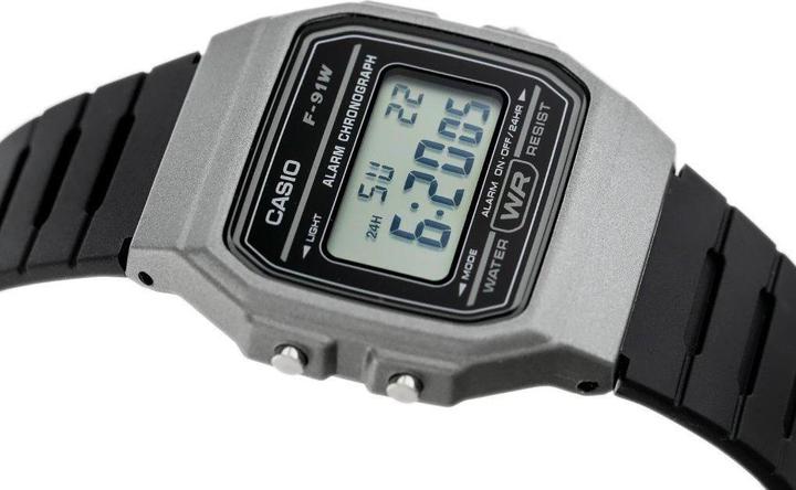 Immagine prodotto Casio Retro Vintage - F-91WM-1B (Orologio digitale, 33 mm)