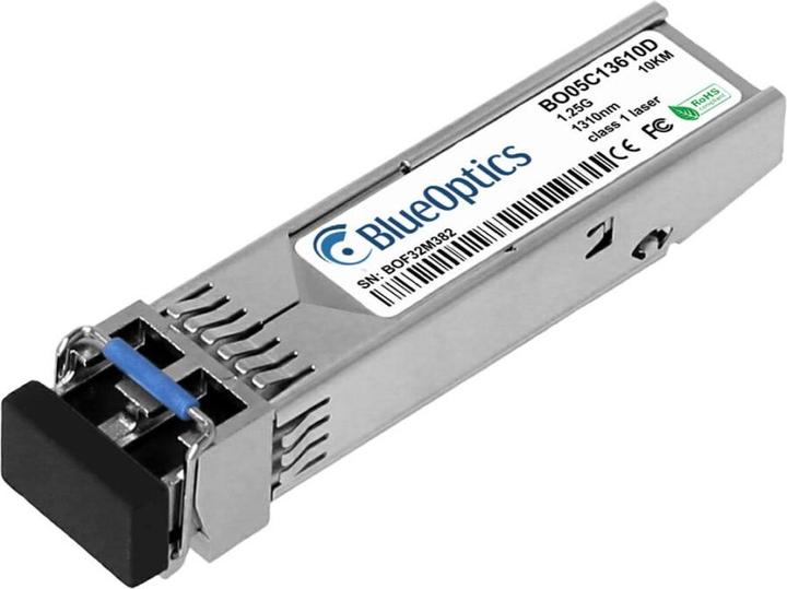 Actual product image CBO Juniper QFX-SFP-1GE-LX Compatible BlueOptics SFP BO05C13610D