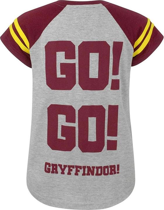 Produktbild offizielles Mädchen Gryffindor Quidditch Team Captain TShirt (140)
