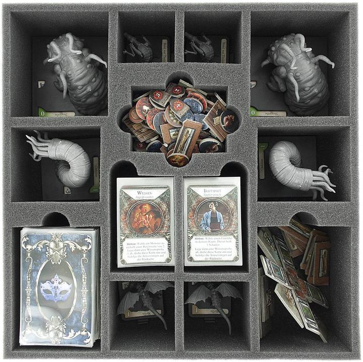 Produktbild Feldherr AF03SET - Schaumstoff-Set für die Villen des Wahnsinns 1. Edition Brettspielbox