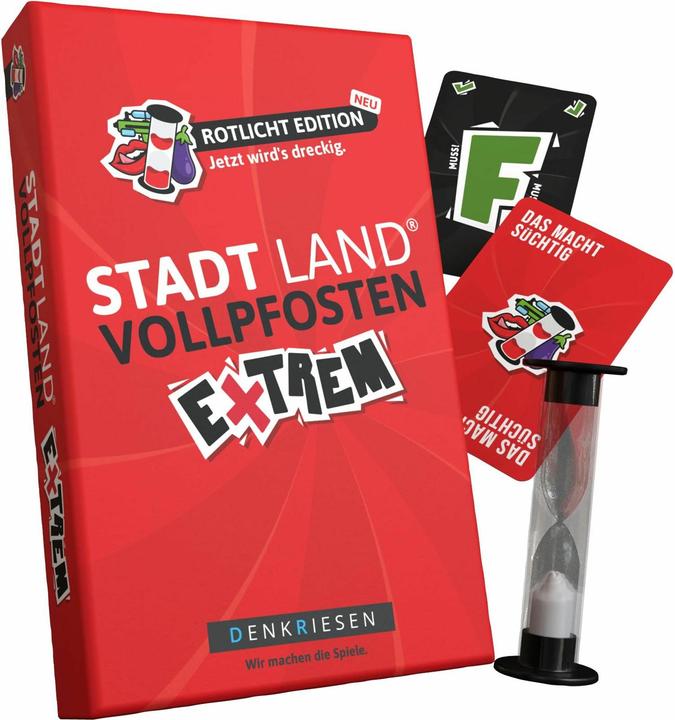 Denkriesen STADT LAND VOLLPFOSTEN – EXTREM - Rotlicht Edition - "Jetzt wird's drecking" (Deutsch)