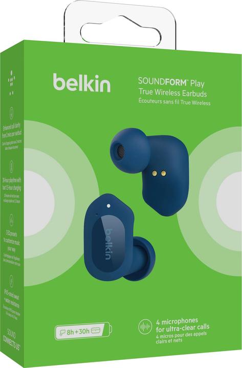 Produktbild Belkin Soundform Play (ANC, 8 h, Kabellos)